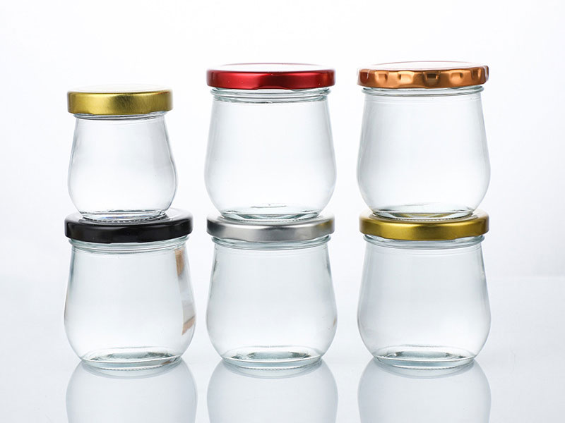 Glass Jam Jars with Lids 100ml 200ml 250ml 300ml 380ml