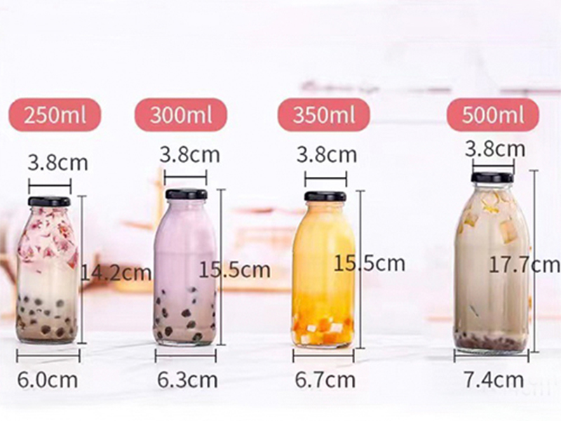 Clear Beverage Bottles