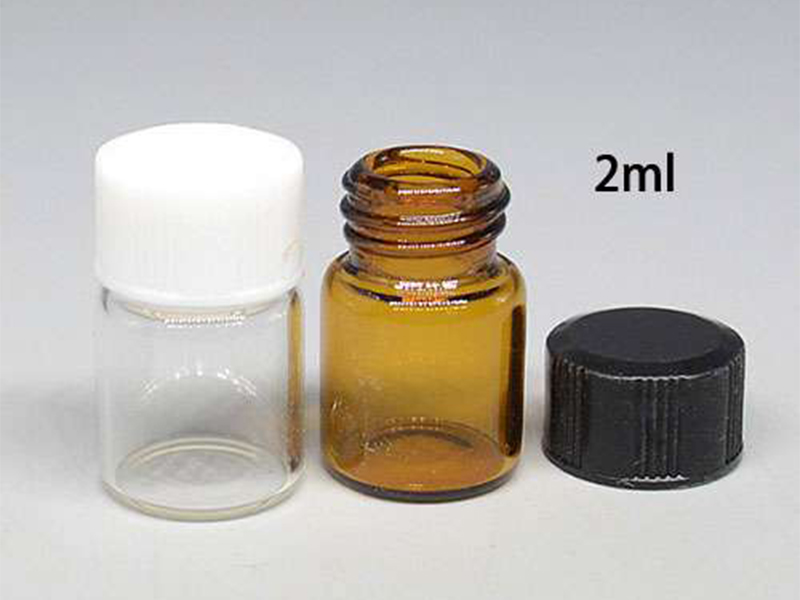 Glass Vials With Screw Caps
