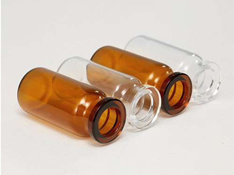Small Glass Vials with Caps