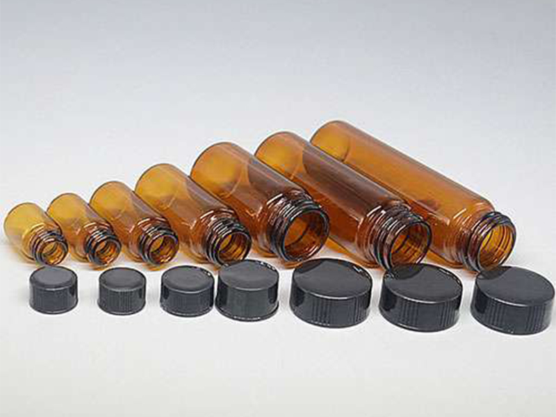 Glass Vials With Screw Caps