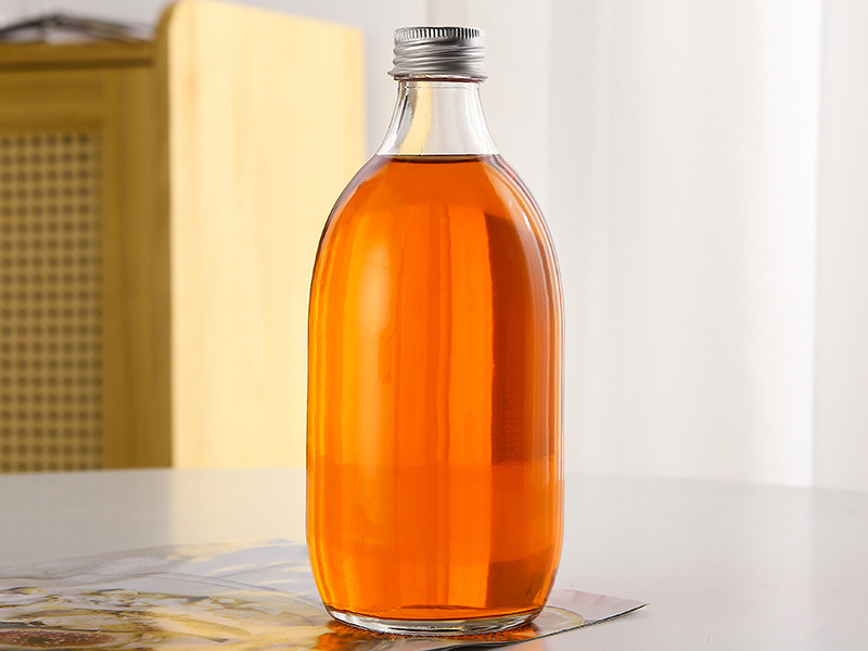 Juice Glass Bottles With Lids
