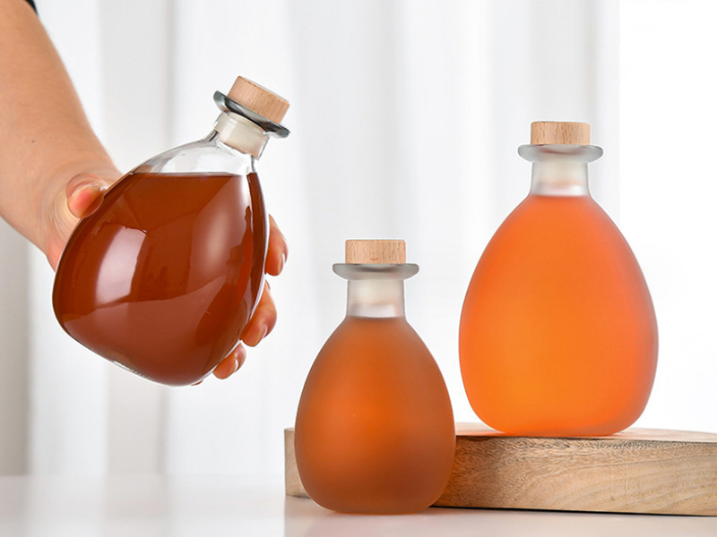 Big Belly Glass Beverage Bottles