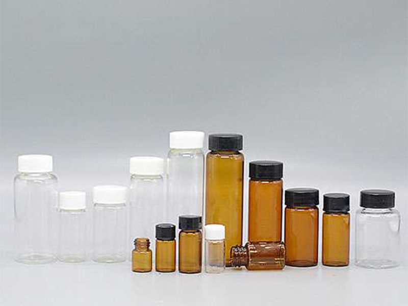 Glass Vials With Screw Caps