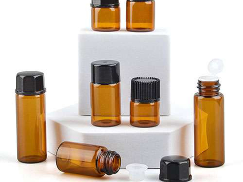 Glass Vials With Screw Caps