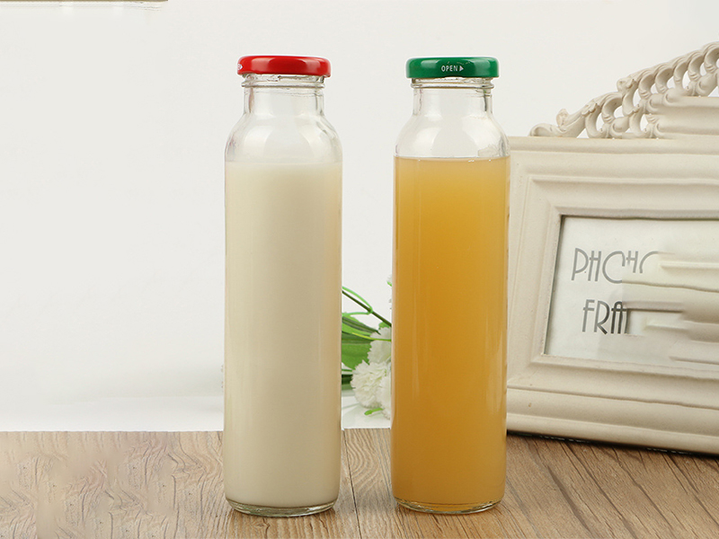 Empty Glass Beverage Bottles