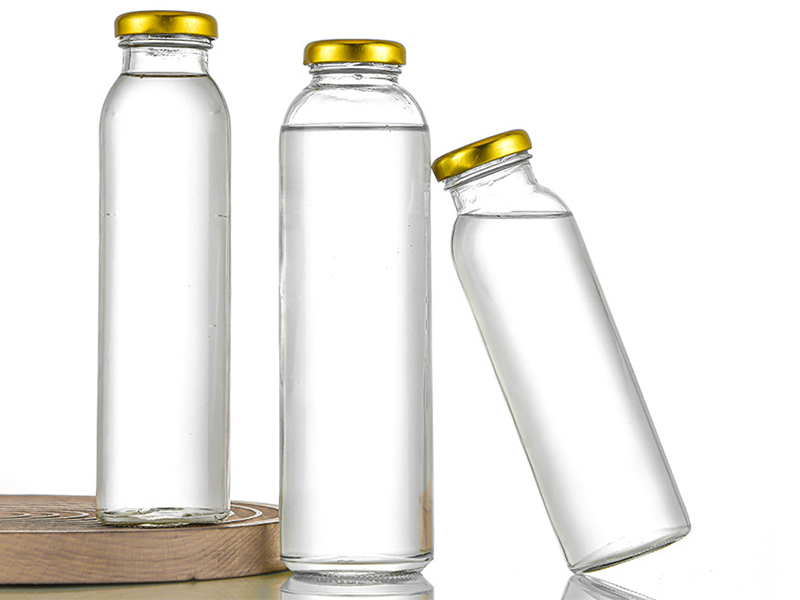 Empty Glass Beverage Bottles