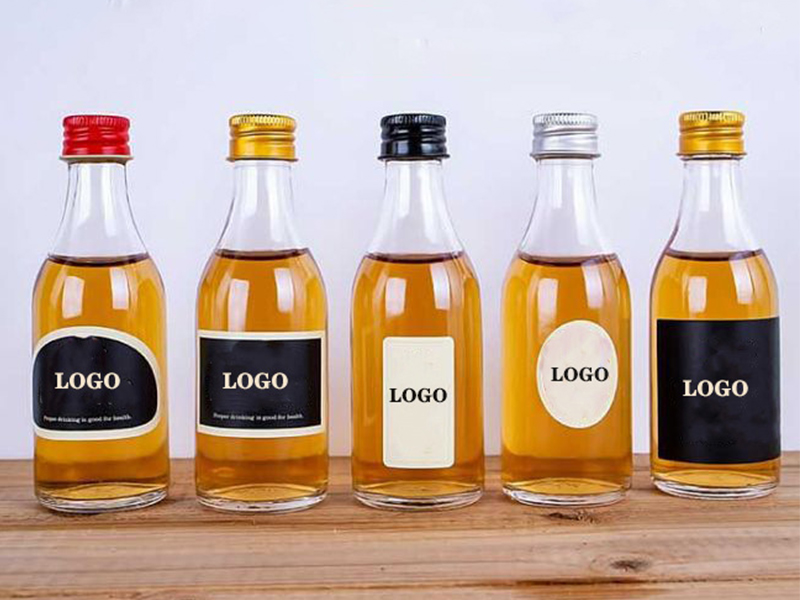 Small Glass Alcohol Bottles