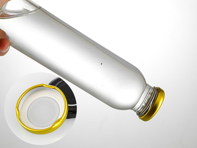 Empty Glass Beverage Bottles