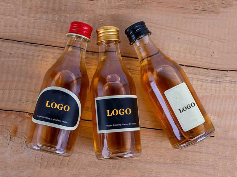 Small Glass Alcohol Bottles