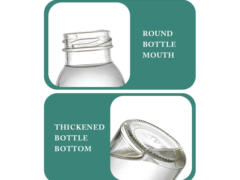 Empty Glass Beverage Bottles