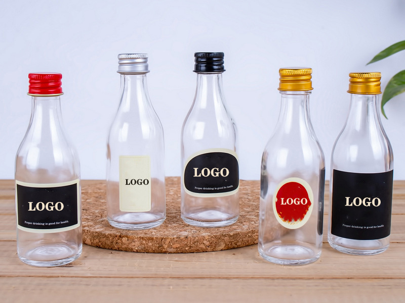 Small Glass Alcohol Bottles