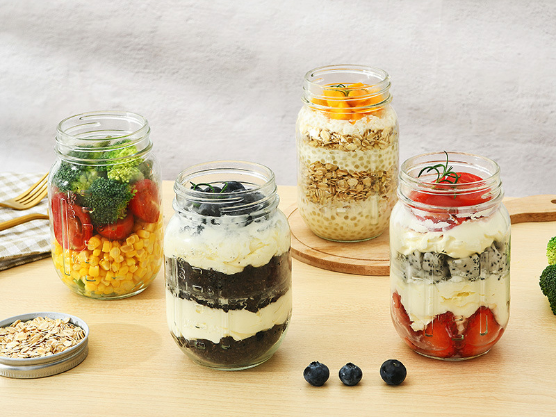 Mason Jars With Scale