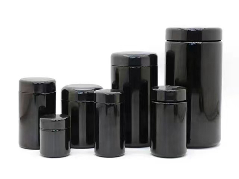 Violet Glass Tea Jar 100ml150ml 200ml 250ml 500ml 1000ml