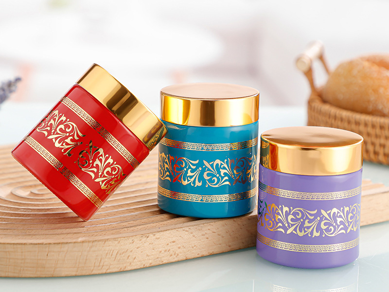 Colorful Spice Jars