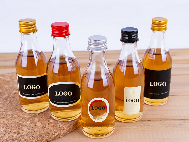 Small Glass Alcohol Bottles