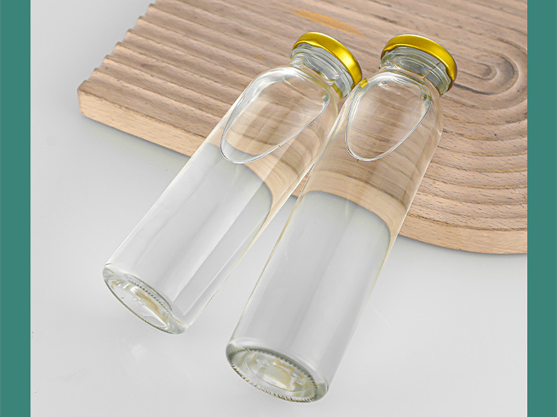 Empty Glass Beverage Bottles