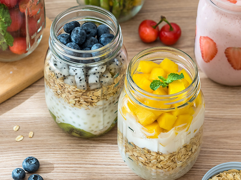 Mason Jars With Scale