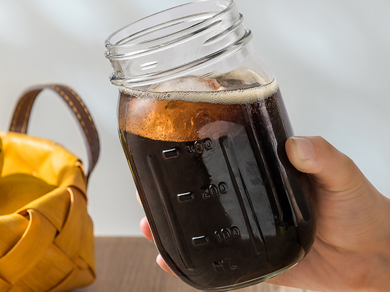Mason Jars With Scale