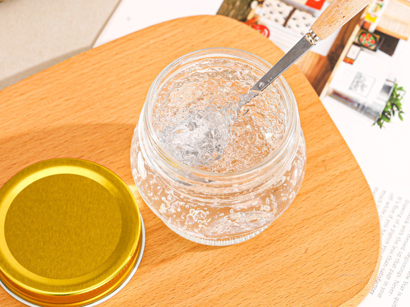 Glass Jars With Gold Lids