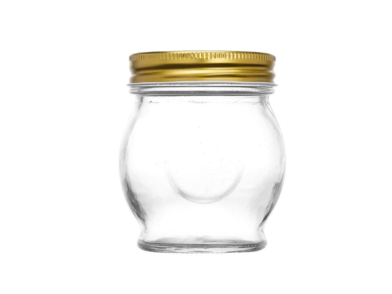 Glass Jars With Gold Lids 100ml 200ml 280ml 380ml 500ml 730ml